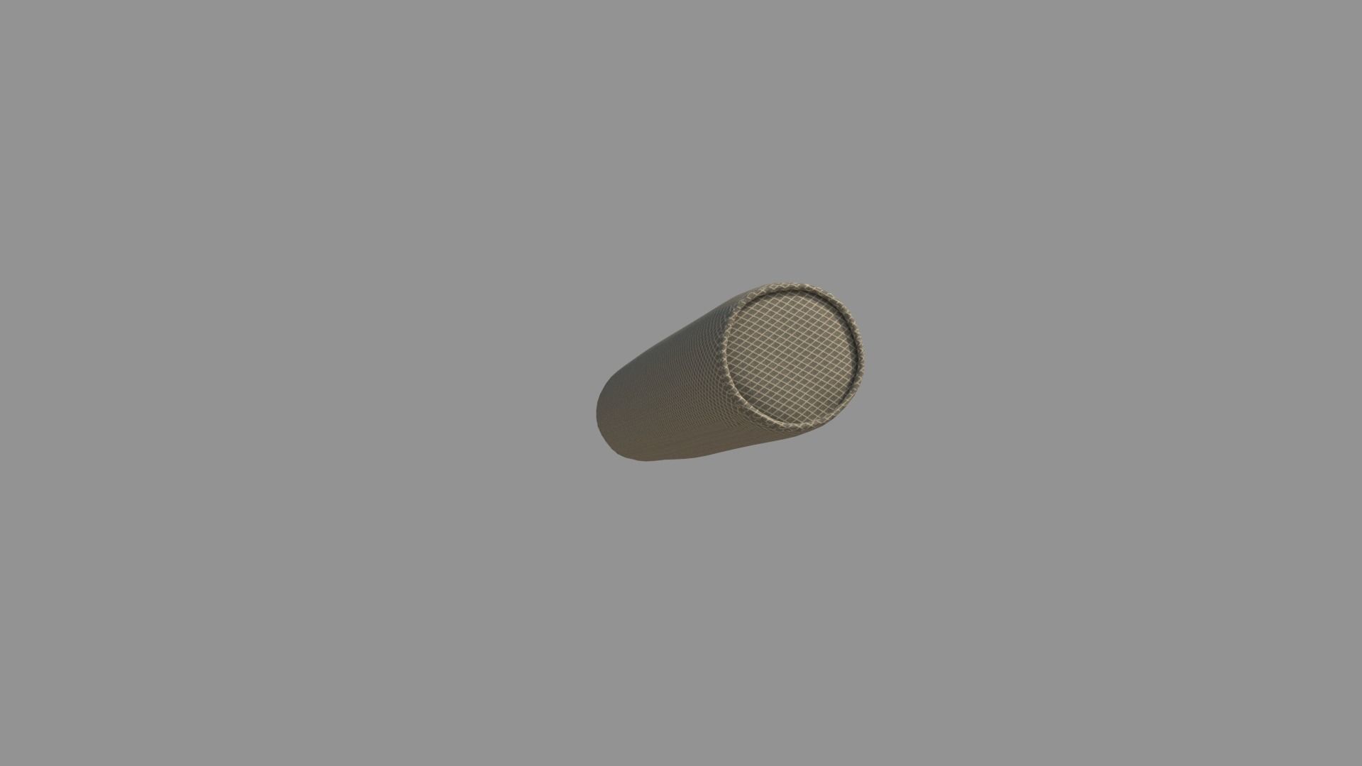Neck Roll Pillow 3D model_4