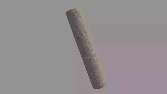 Neck Roll Pillow 3D model