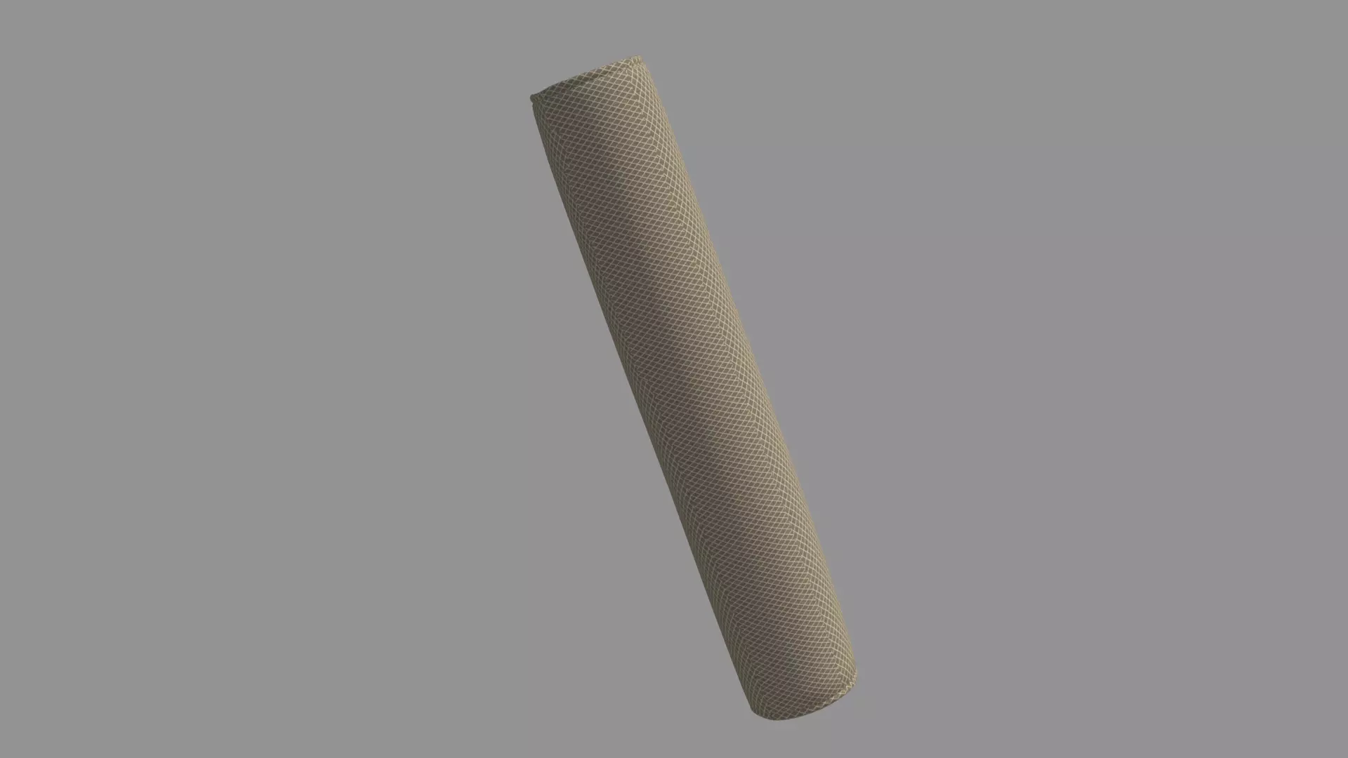 Neck Roll Pillow 3D model_0