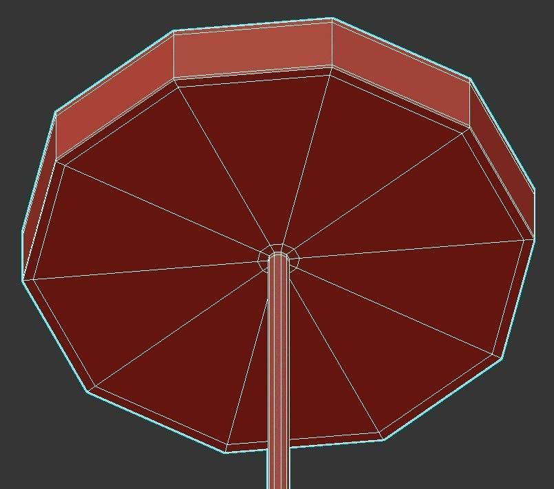 CALLA brass and glass chandelier with six clear glass shades 3D model_3