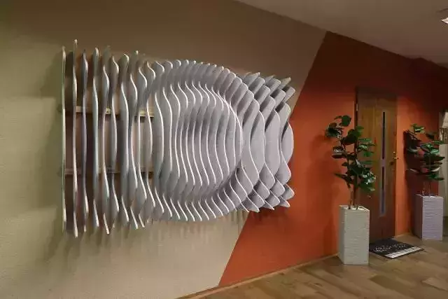 Silentmax3D acoustic panel 200x122x24 cm Free 3D model