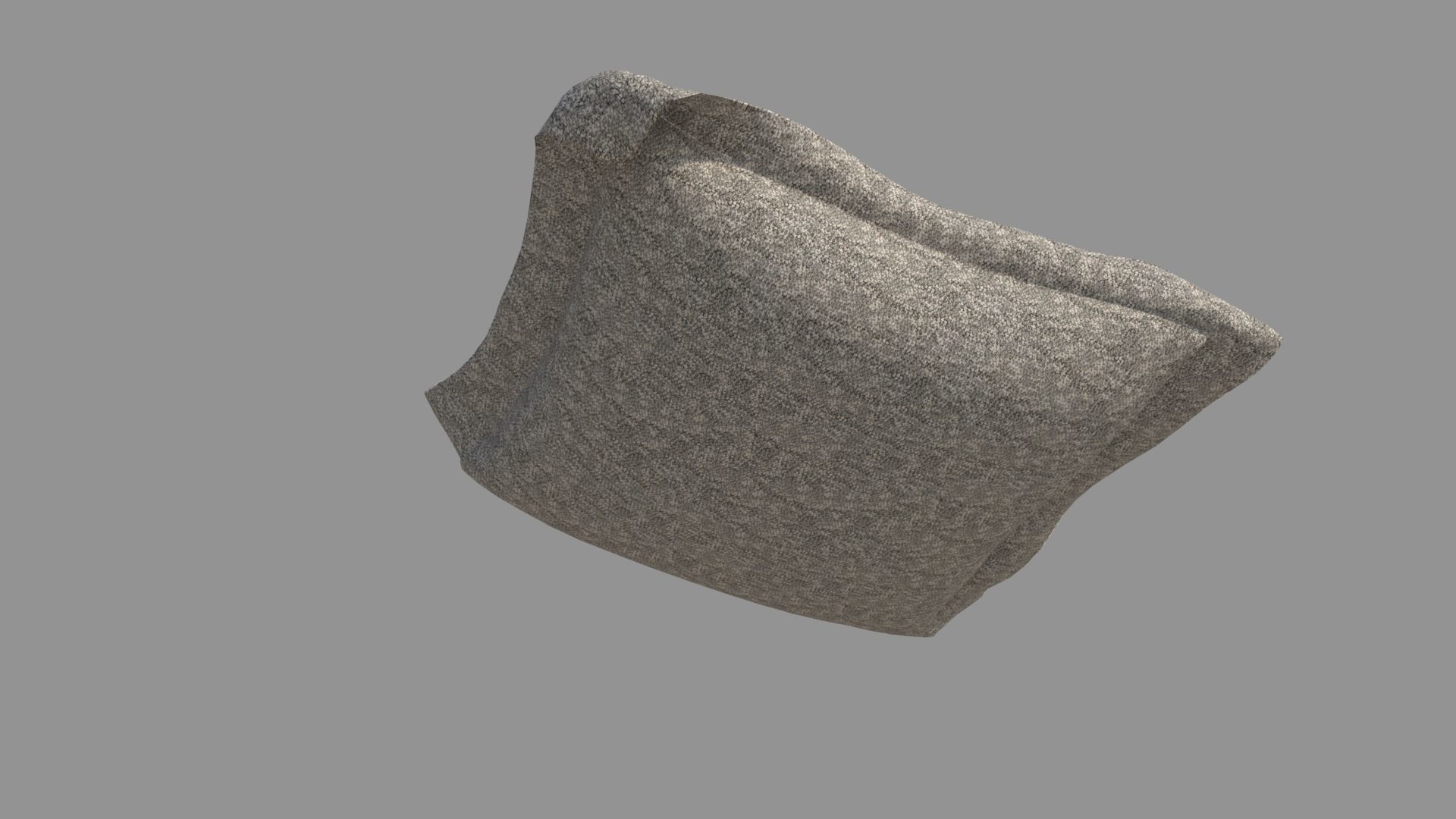 Decorative pillows 3D model_1