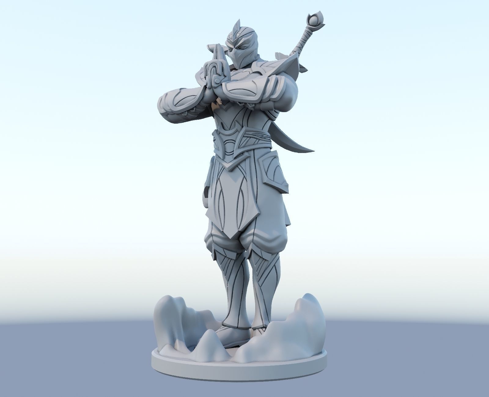 shen league of legends 3d print model 3D print model_4