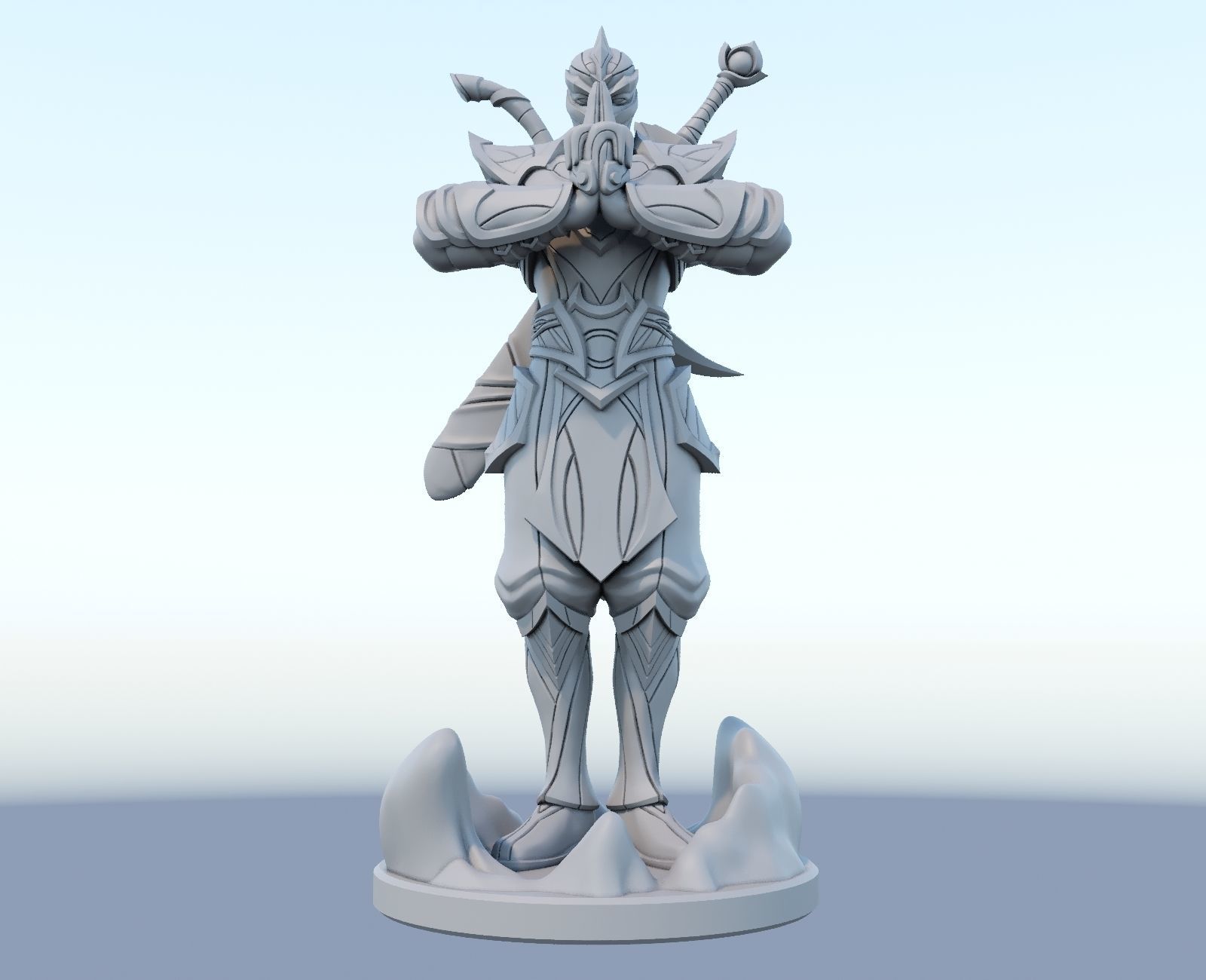 shen league of legends 3d print model 3D print model_3
