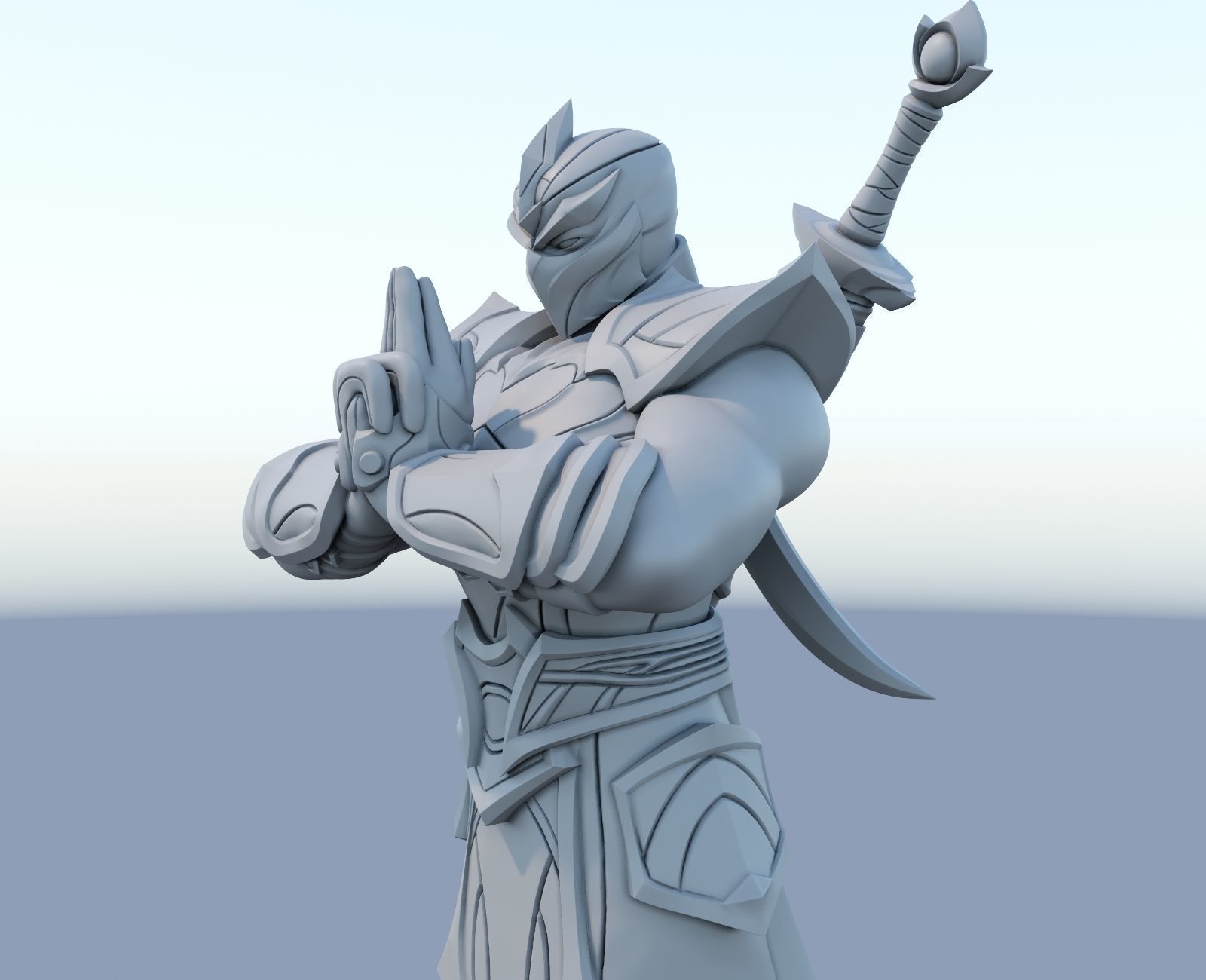 shen league of legends 3d print model 3D print model_1