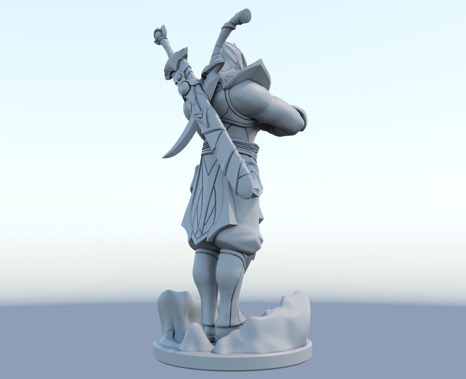 shen league of legends 3d print model 3D print model_7