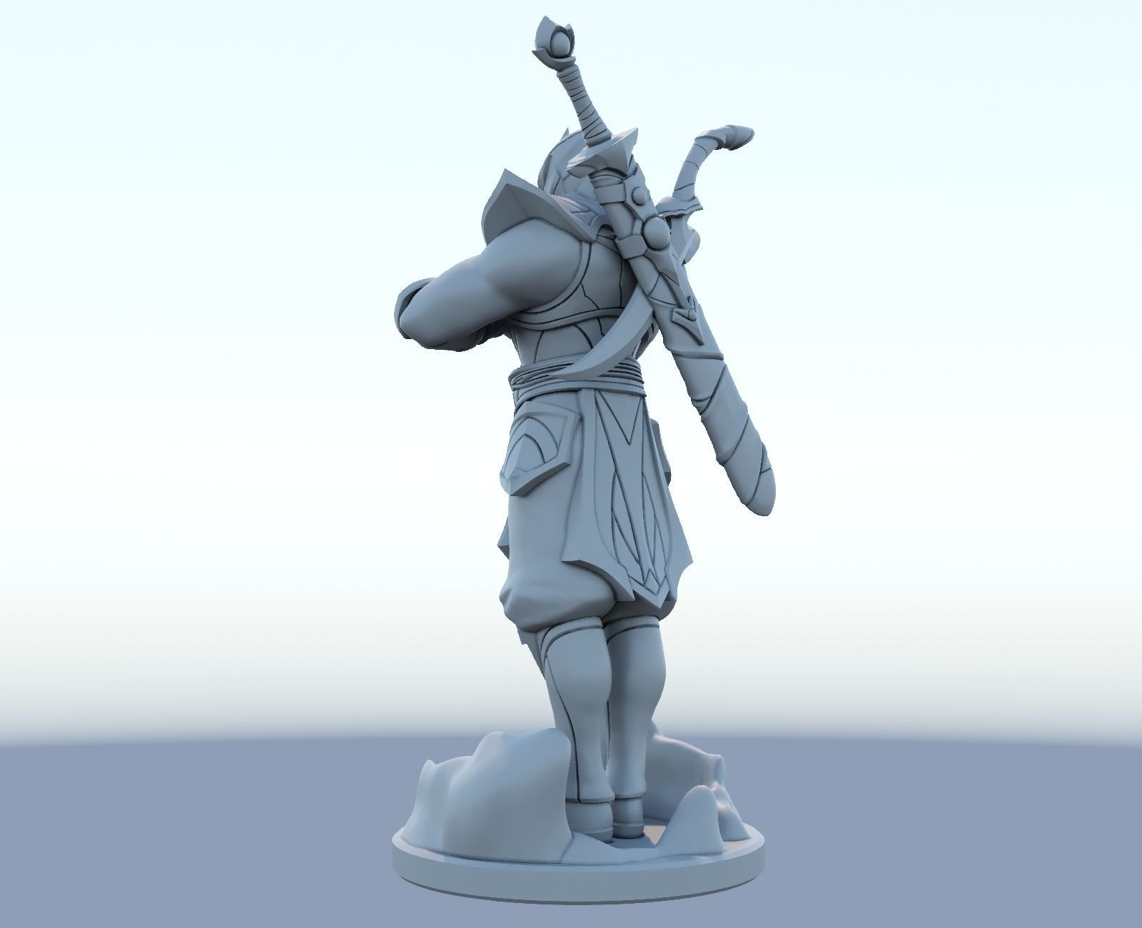 shen league of legends 3d print model 3D print model_6