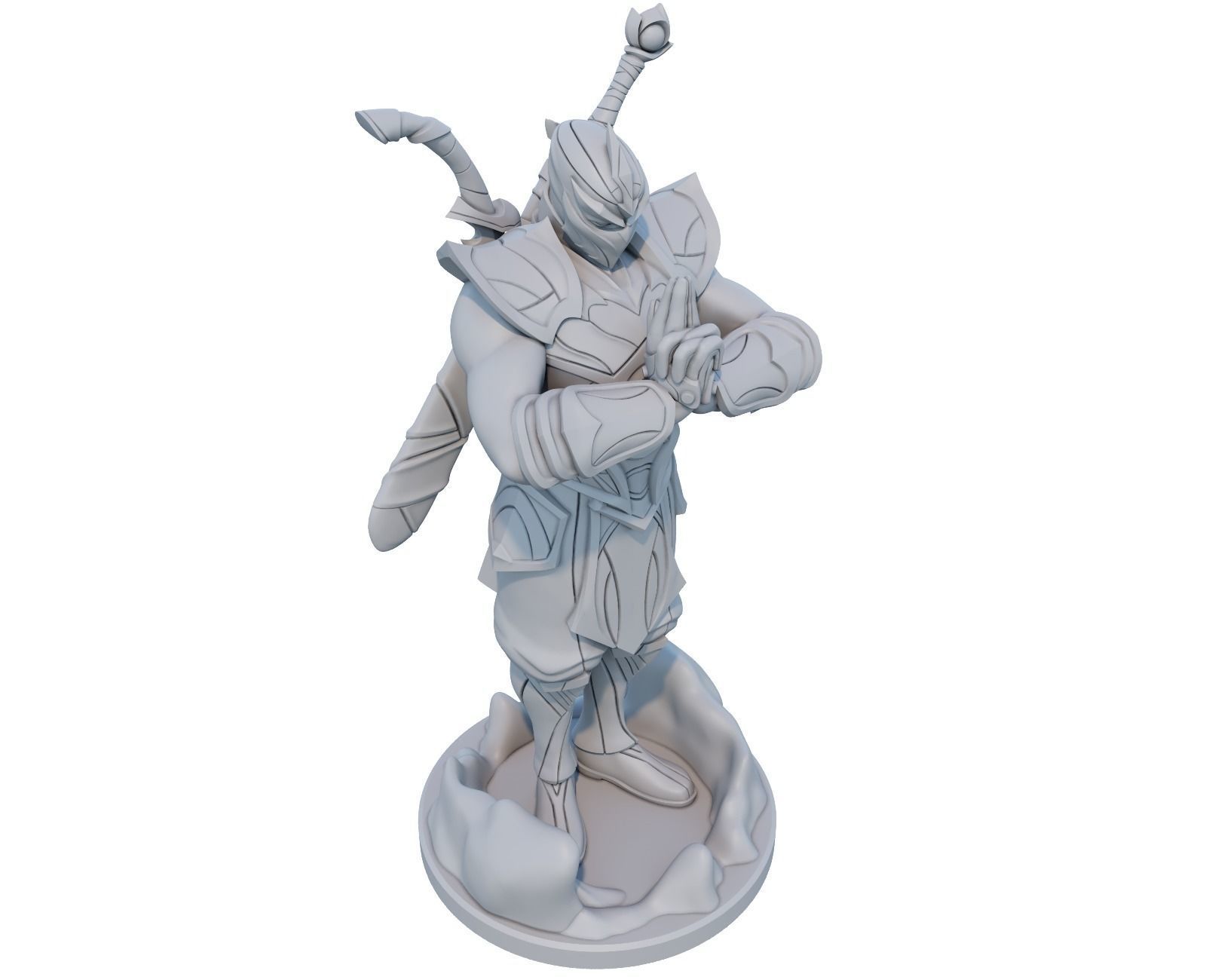 shen league of legends 3d print model 3D print model_9