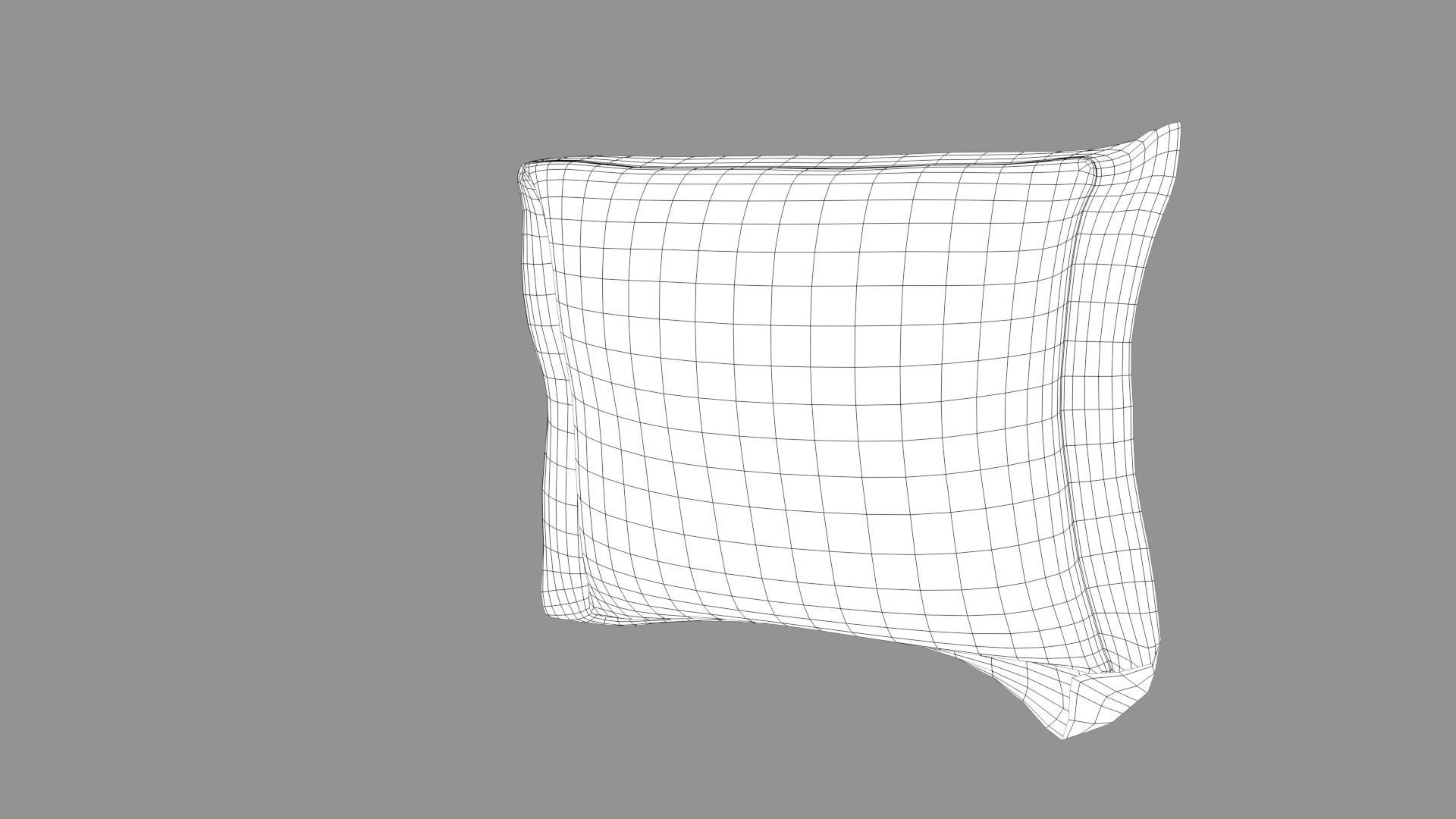 Decorative pillows  3D model_2