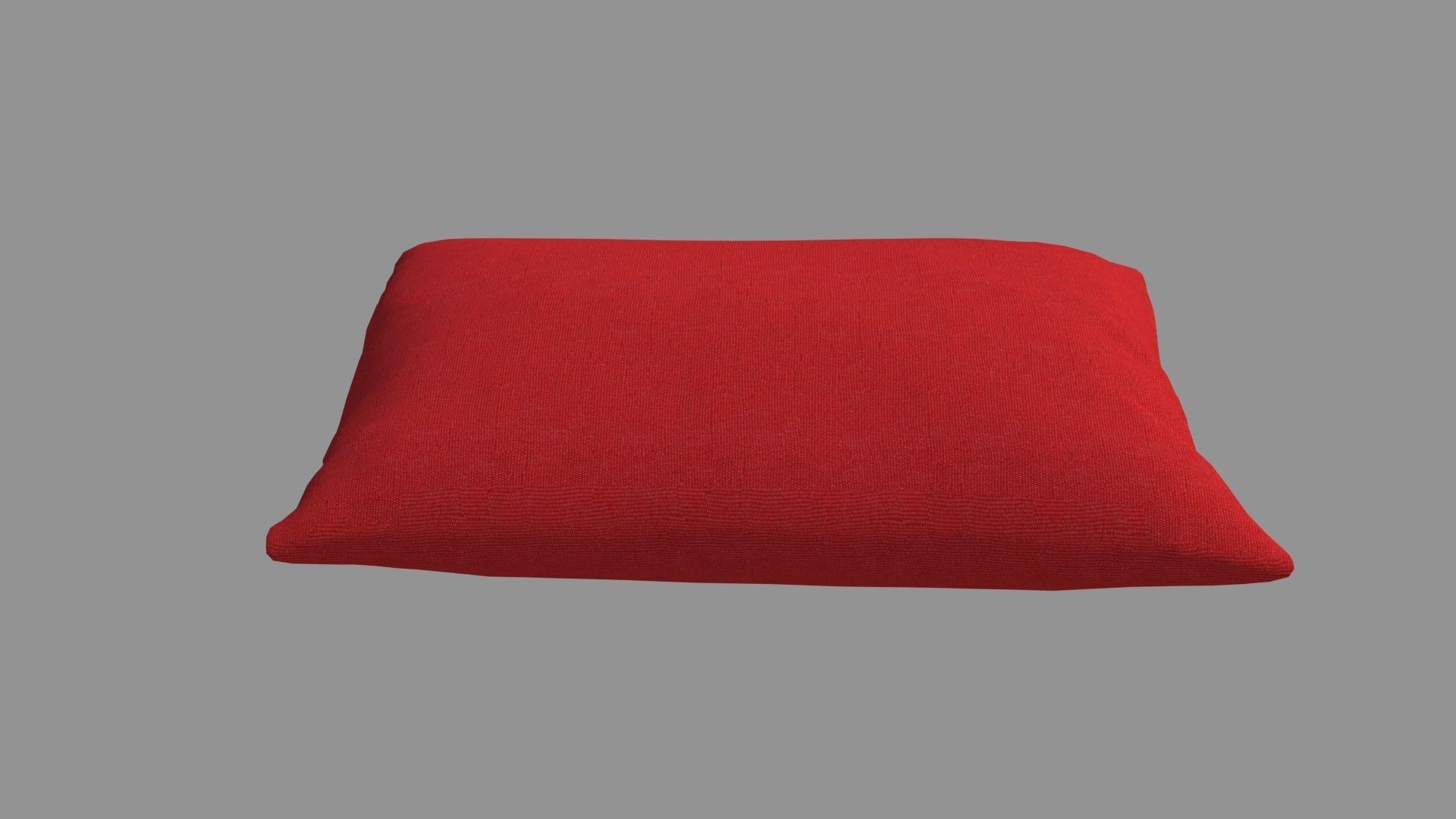 Pillow 3D model chair 3D model_9