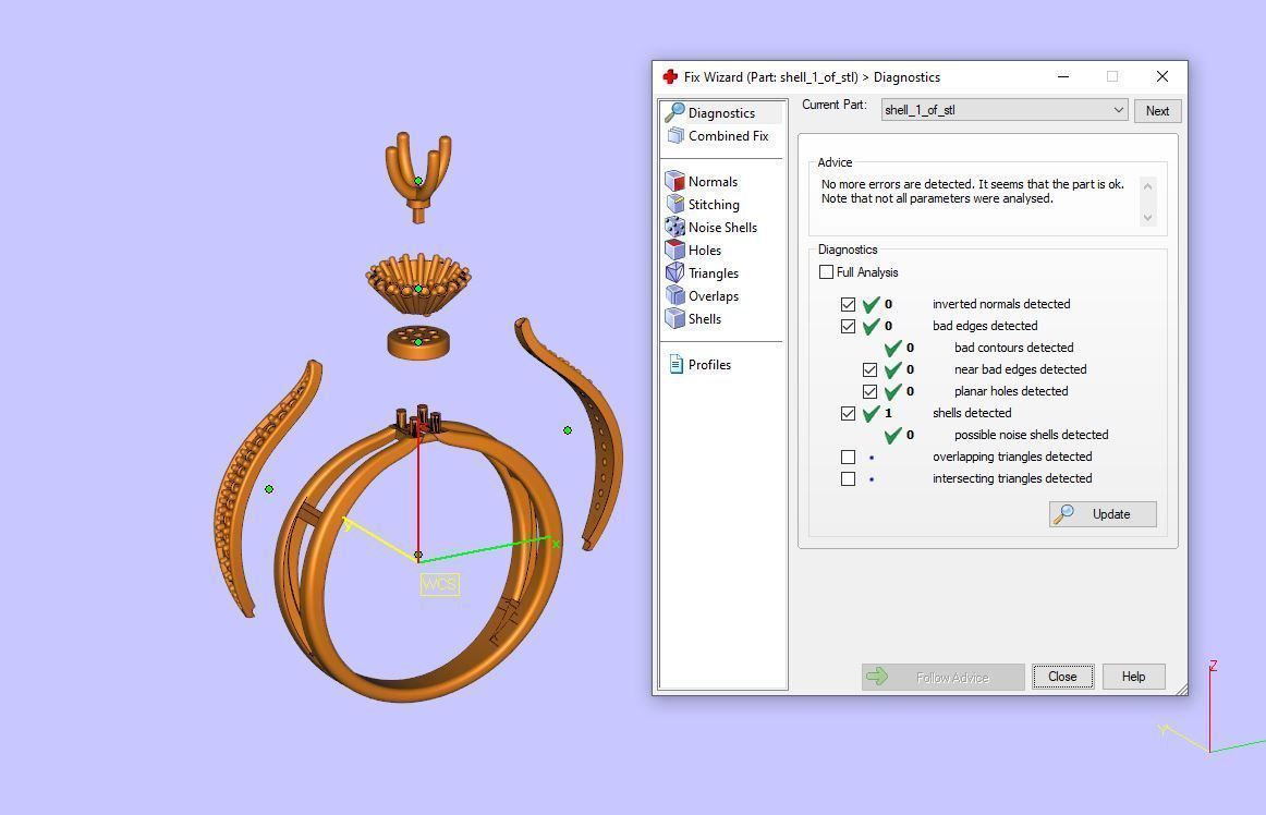Solitaire Engagement Ring 3d model C24 3D print model_7