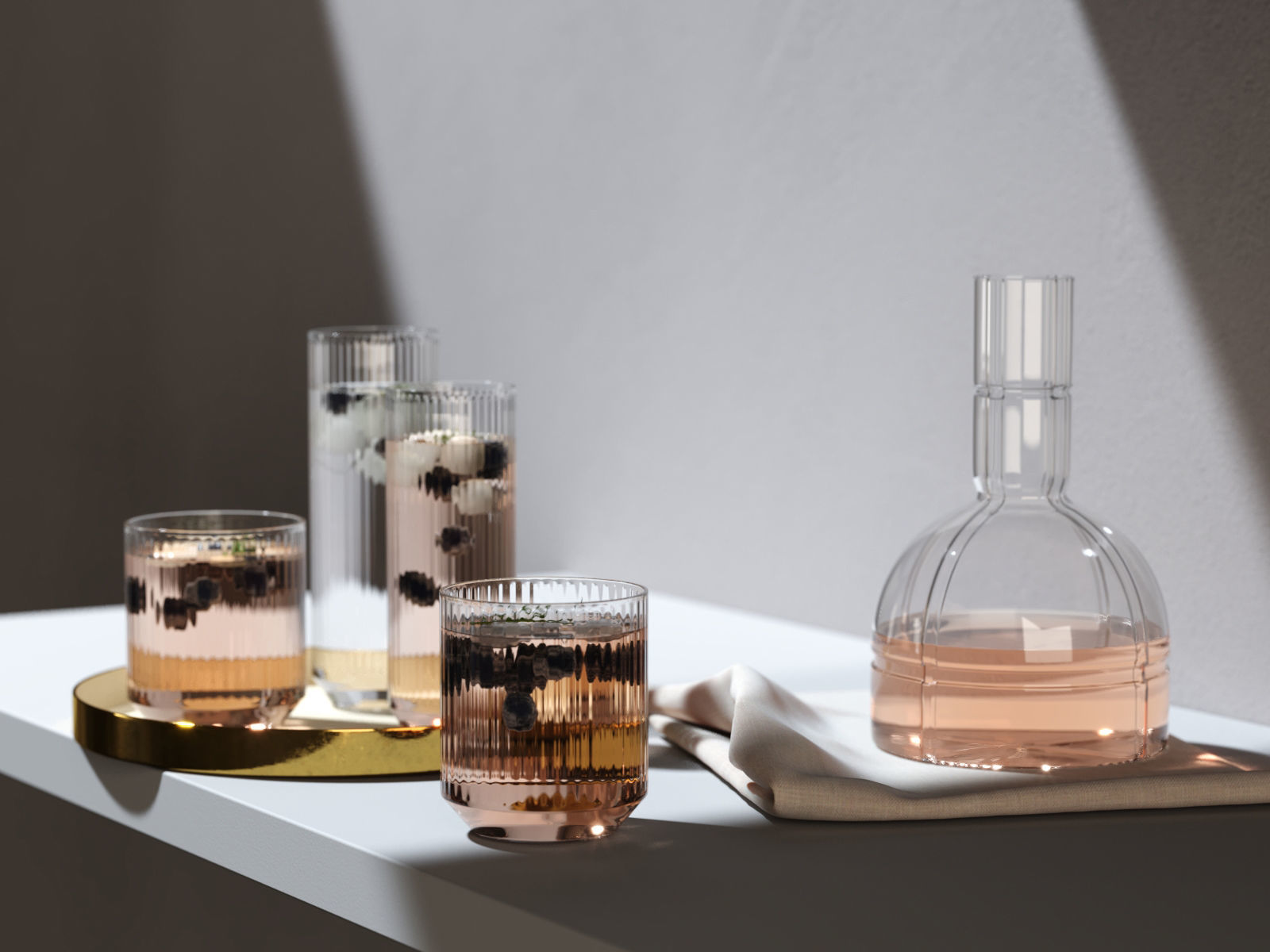 Big Top Drinking Set 3D model_1