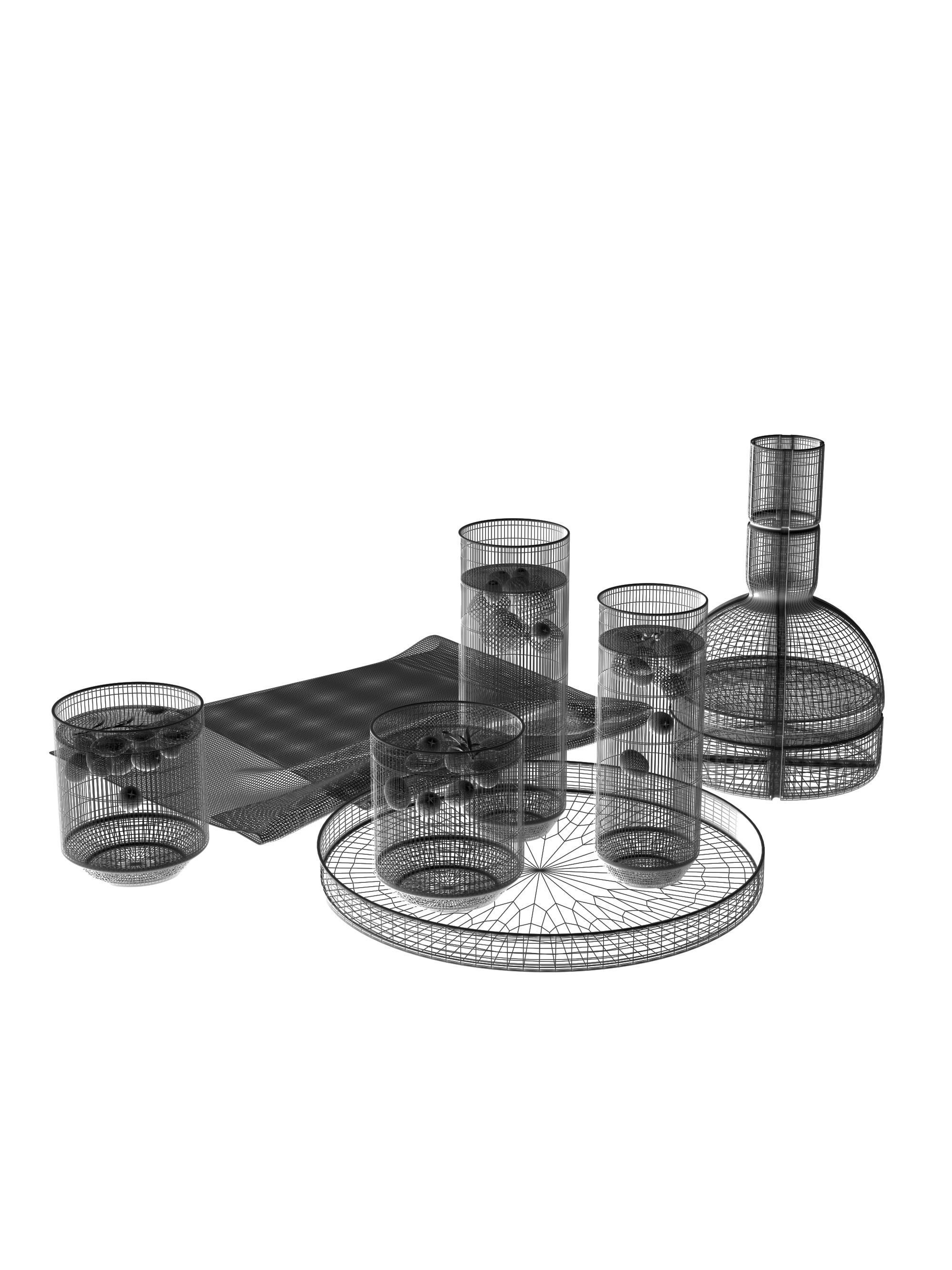 Big Top Drinking Set 3D model_3