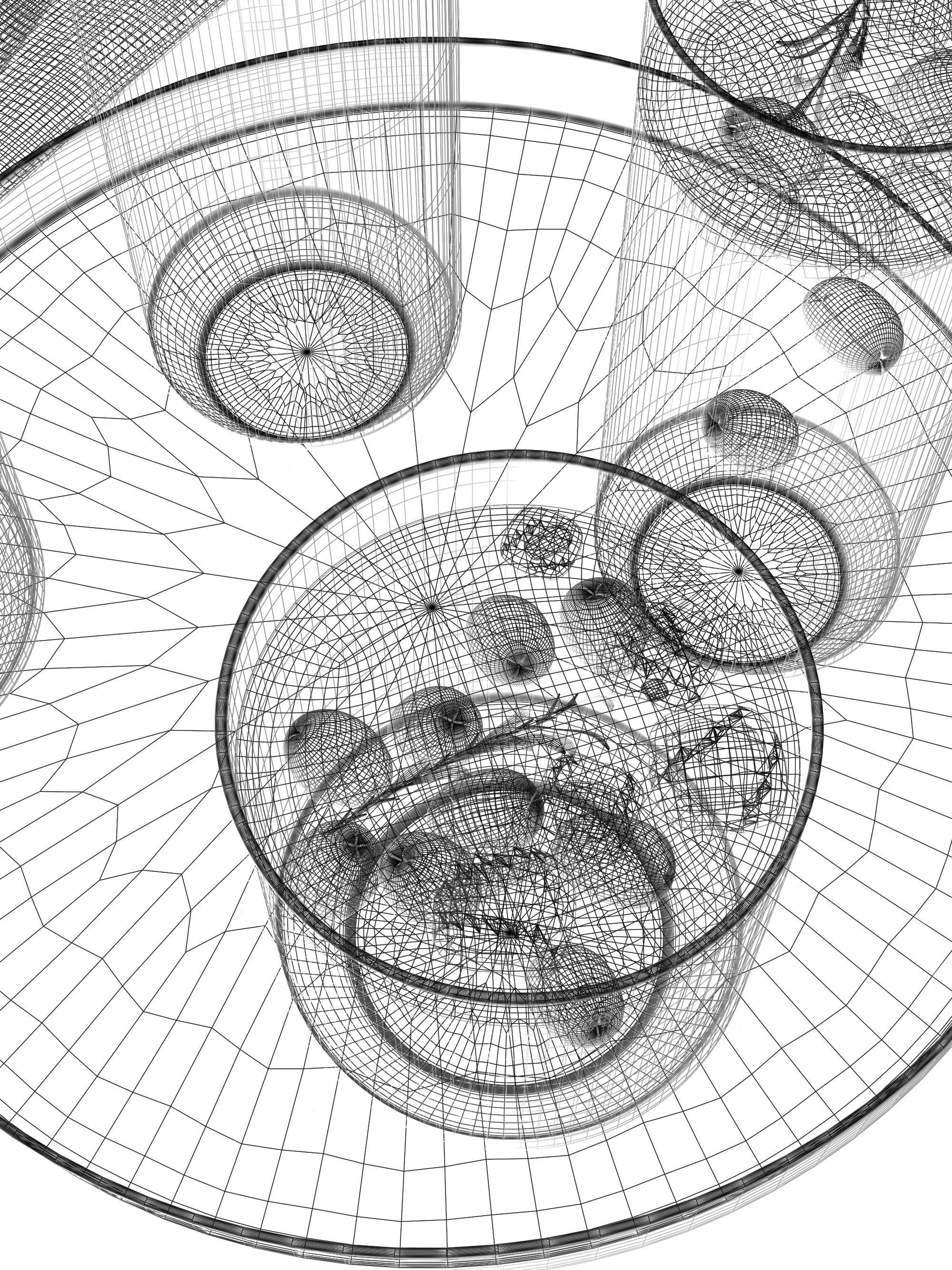 Big Top Drinking Set 3D model_4