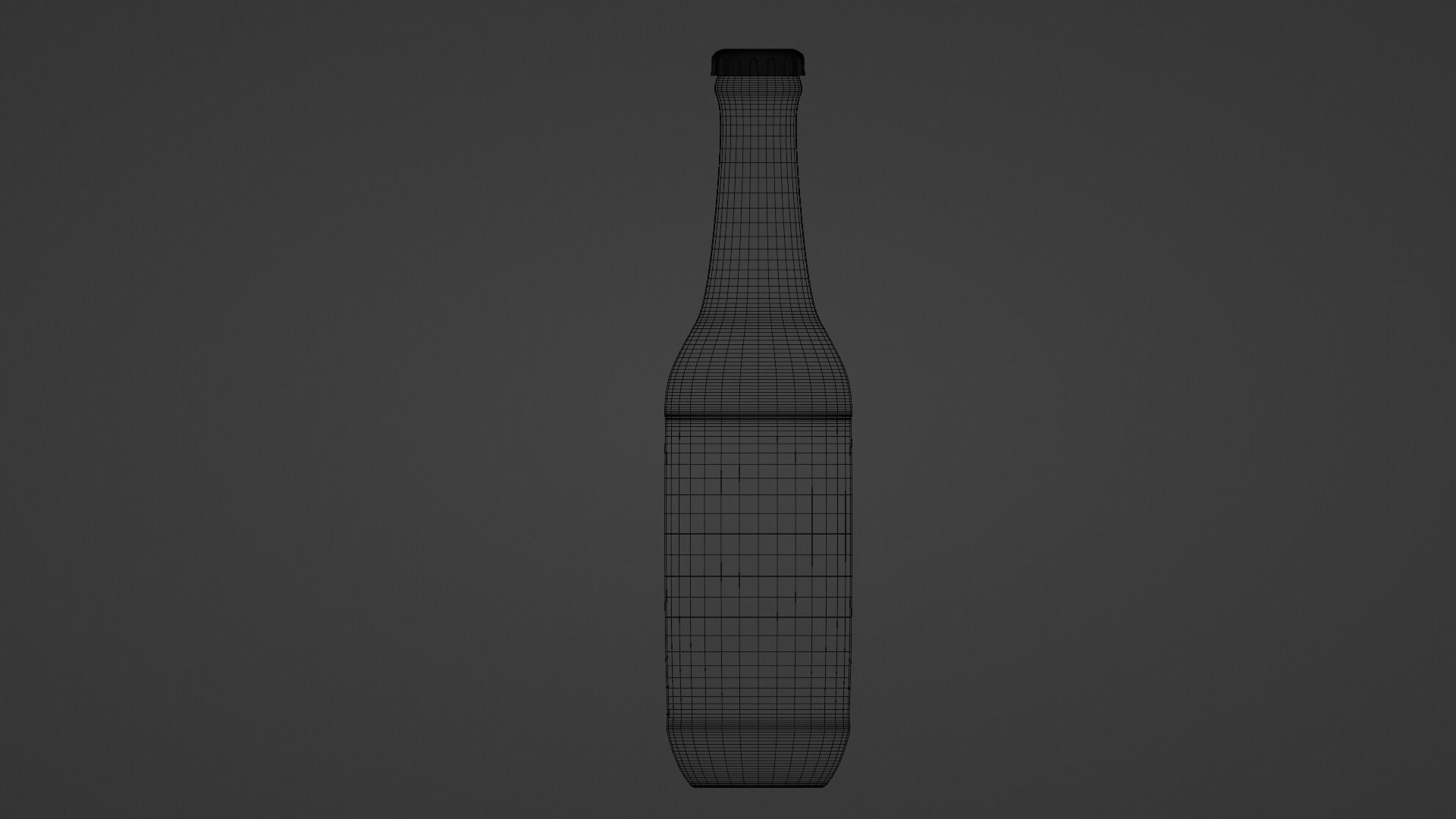 Realistic Bottle for Ads and Games 3D model_7