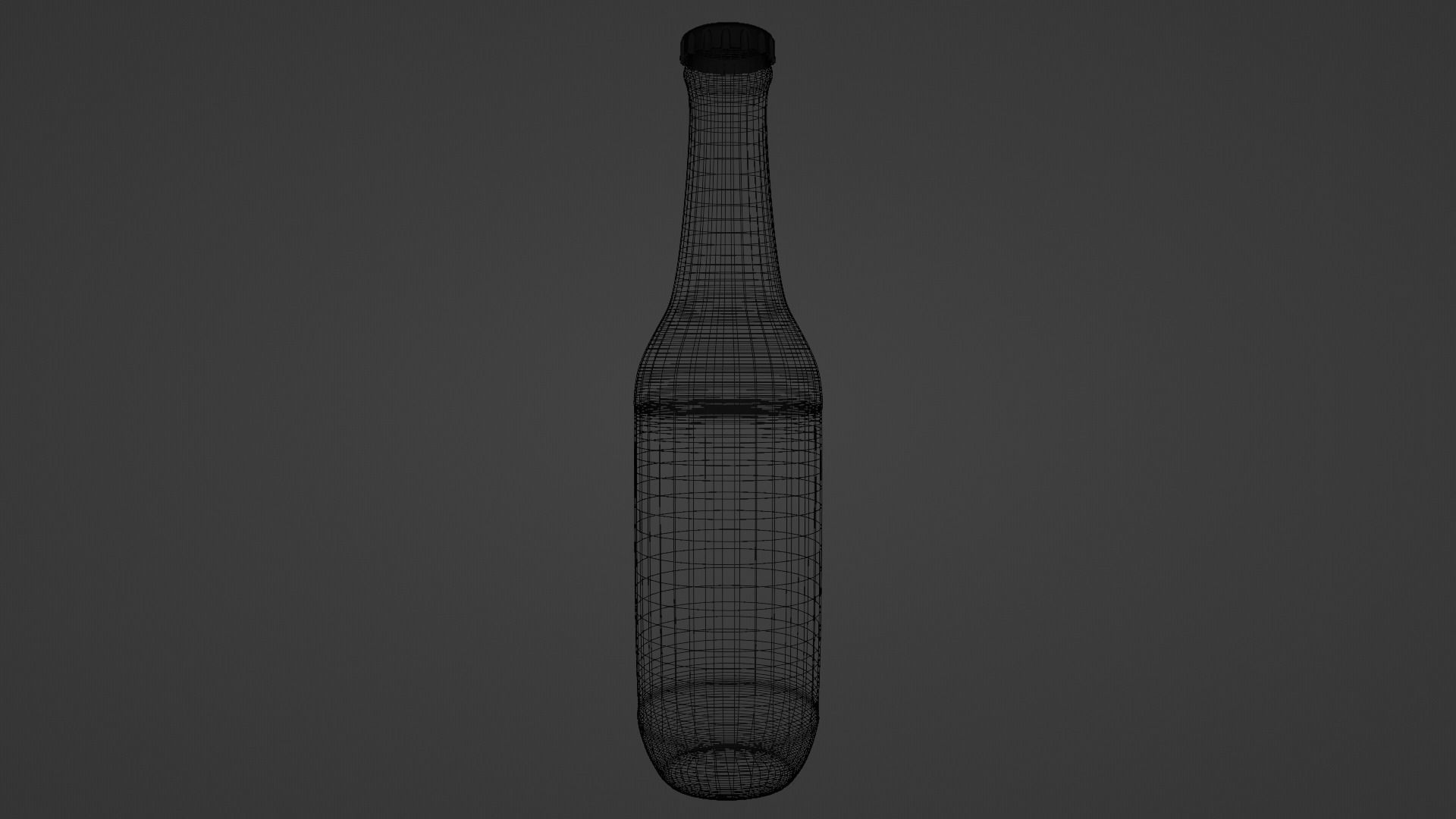 Realistic Bottle for Ads and Games 3D model_5