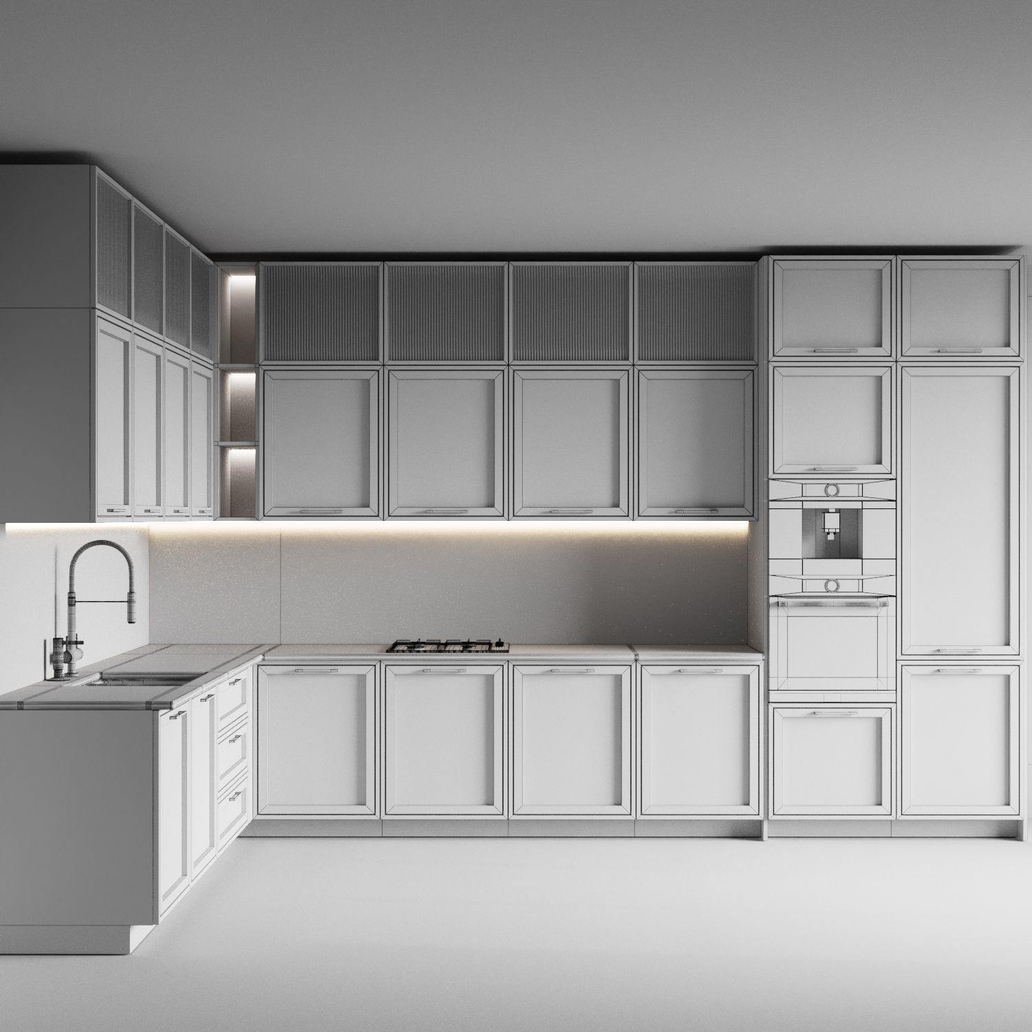 Kitchen 049 3D model_8