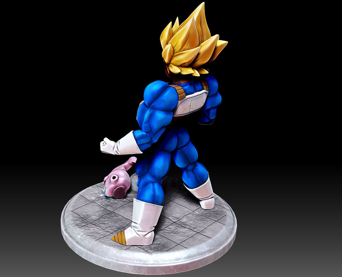 Goku Super Saiyan Full Power Dragon Ball Z Figure for 3D print 3D model ...