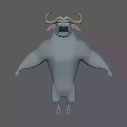 Chief Bogo - Zootopia 3D model