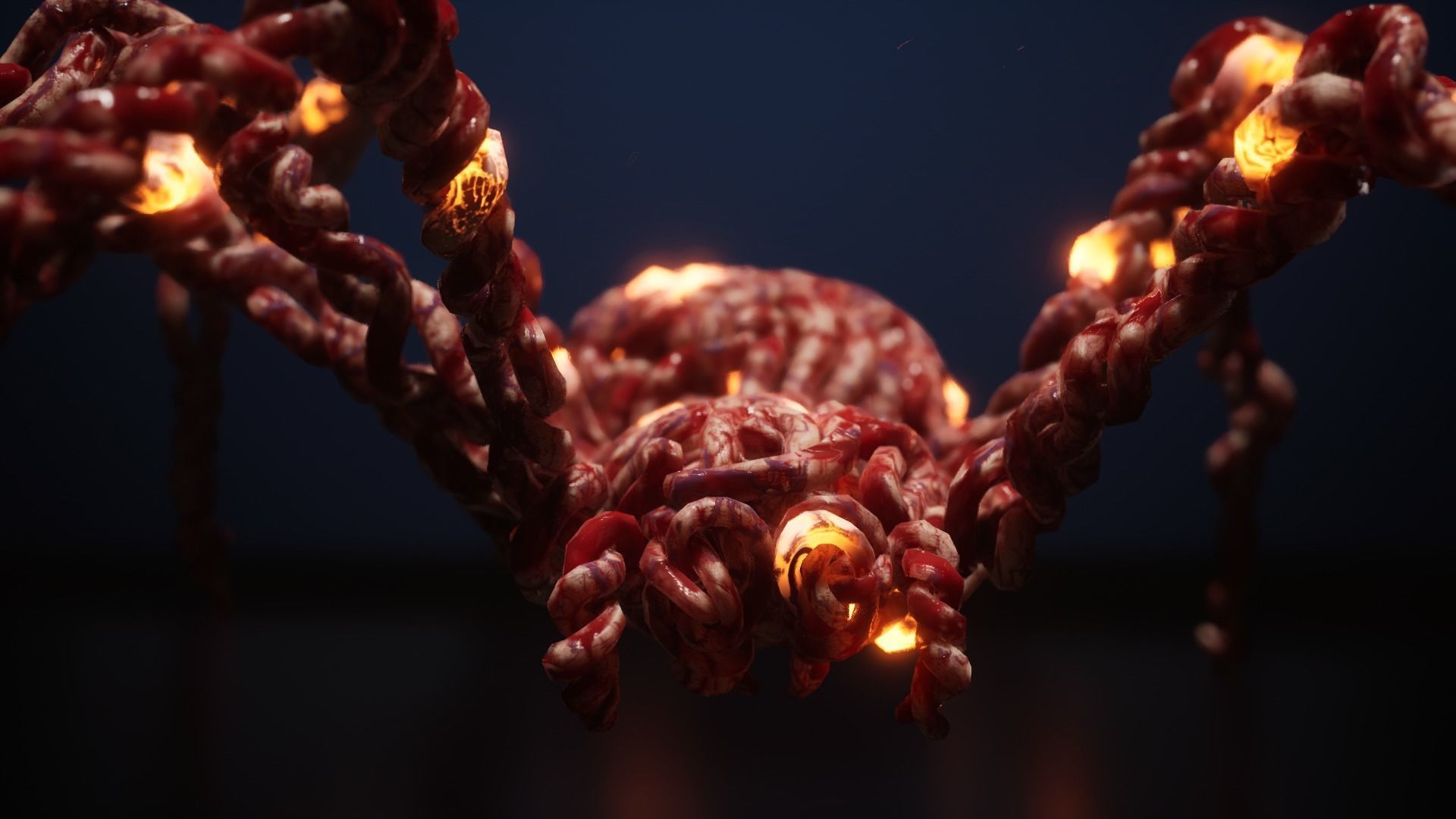 GutSpider Low-poly 3D model_5