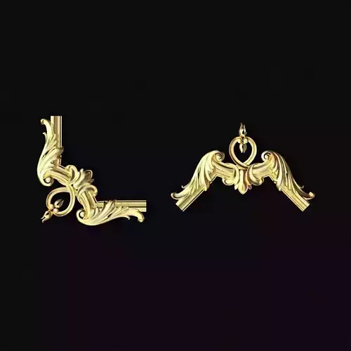 Decor for furniture doors