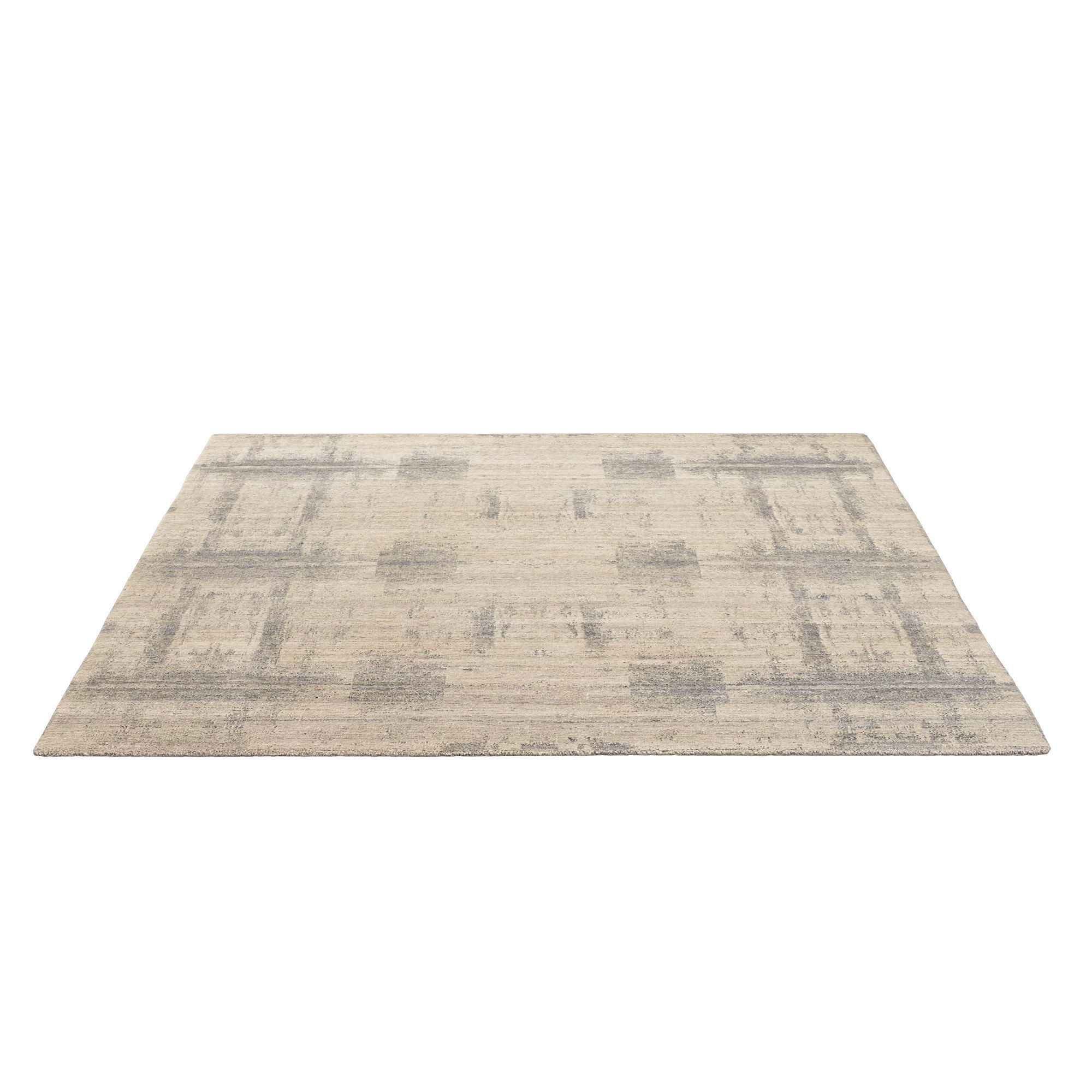 AXIS HAND-KNOTTED WOOL RUG 3D model_2