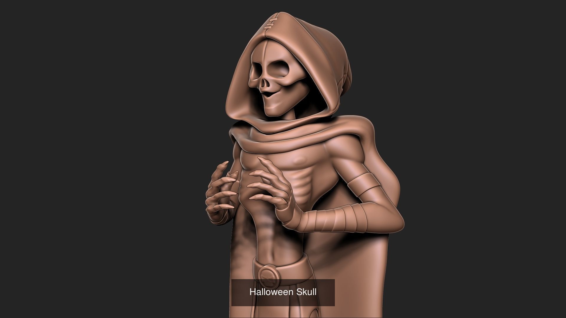 Halloween ghost 3D Model Collection_1