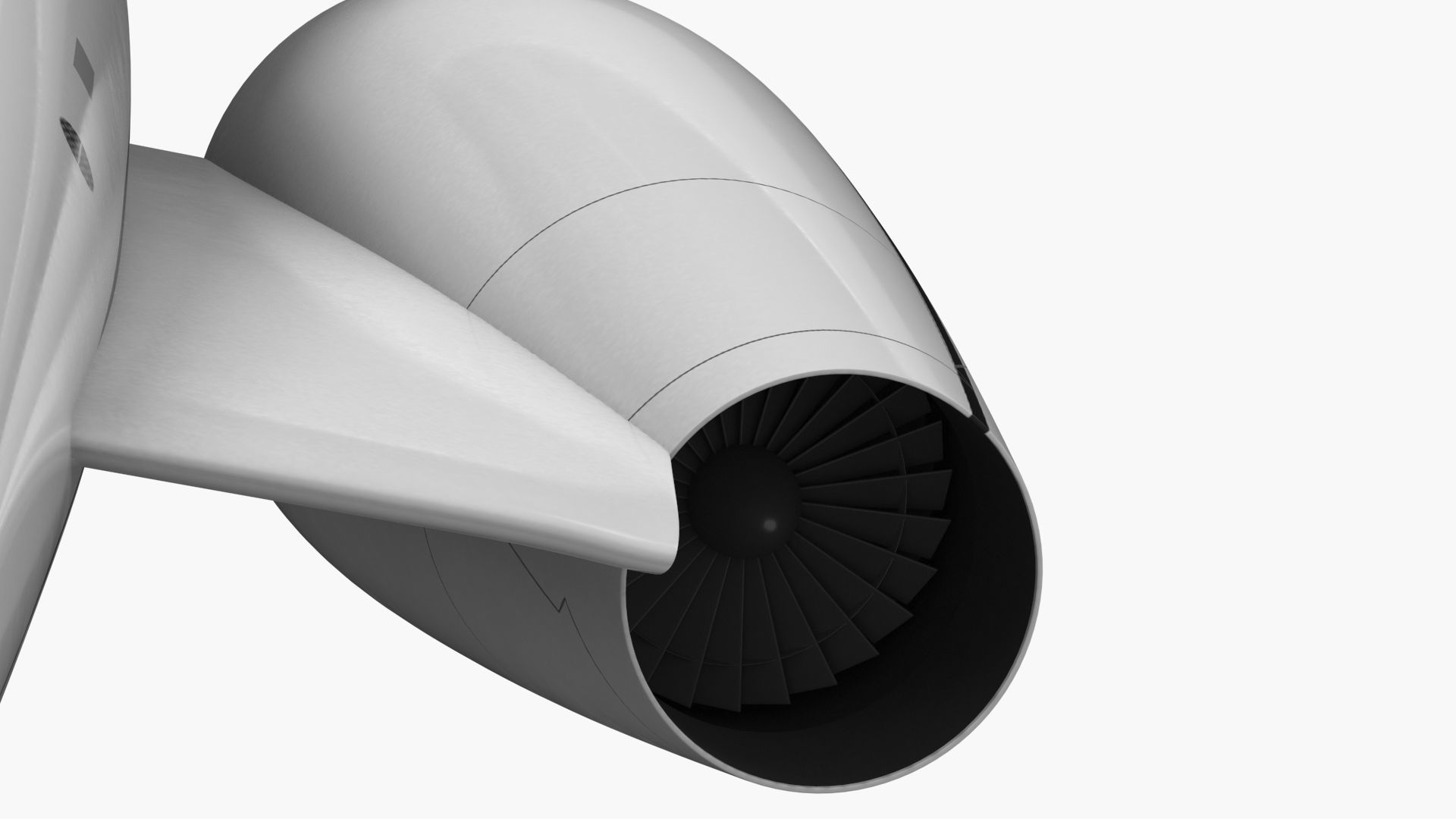 Gulfstream G400 Twin Engine Business Jet 3D model_19