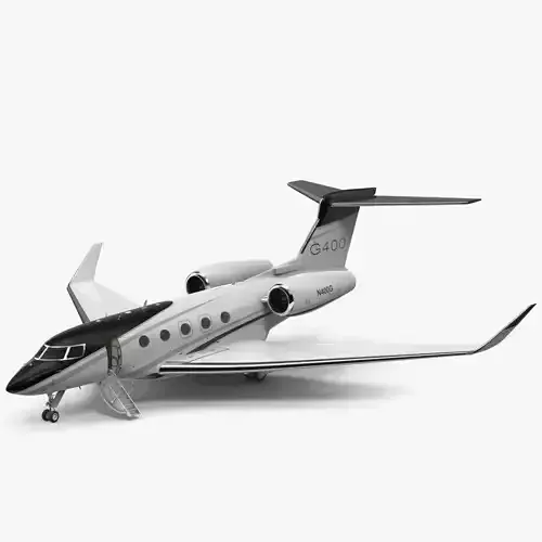 Gulfstream G400 Twin Engine Business Jet 3D model