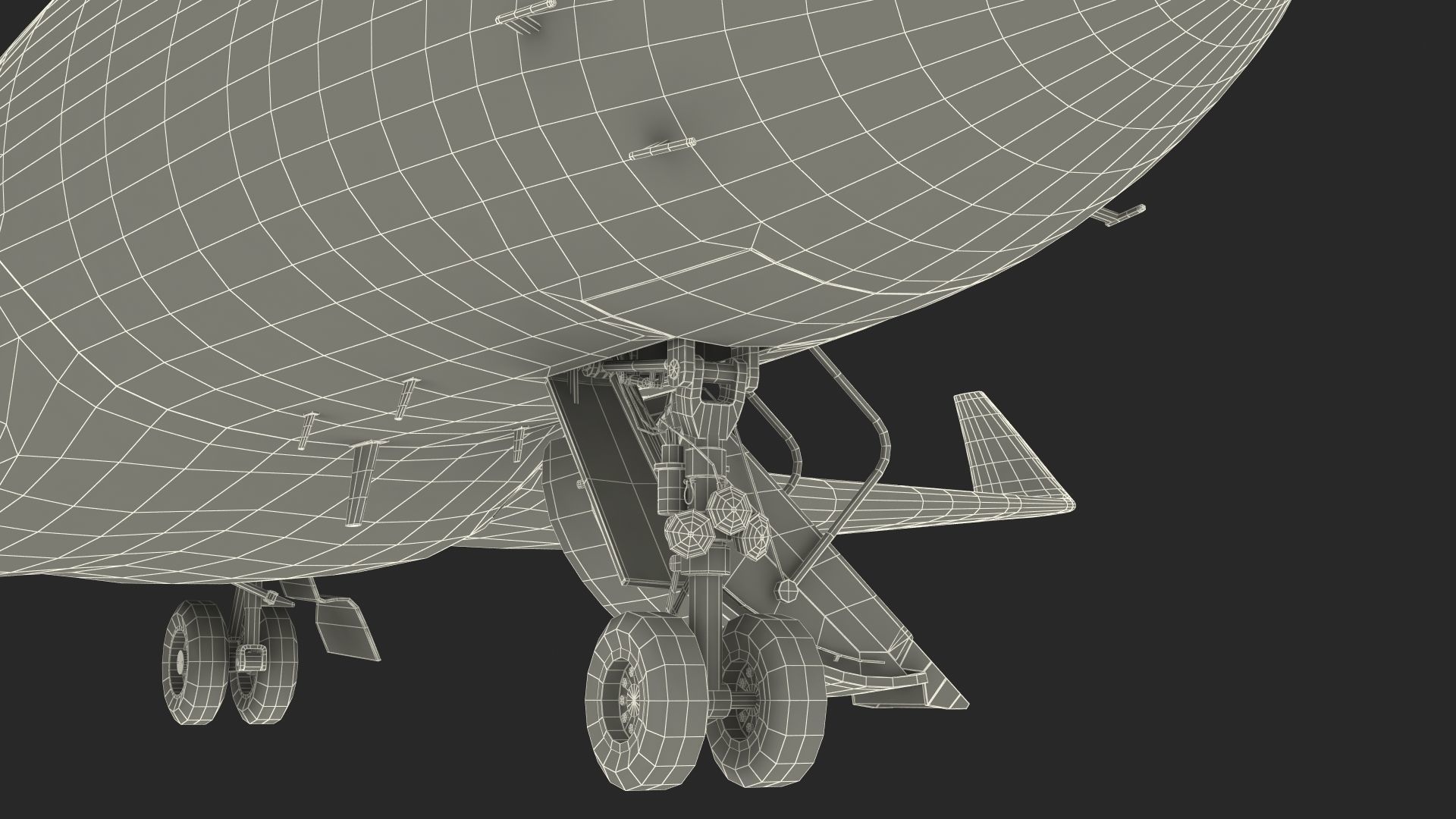 Gulfstream G400 Twin Engine Business Jet 3D model_39