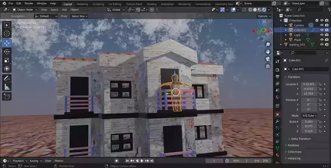 building and good looking  environment   