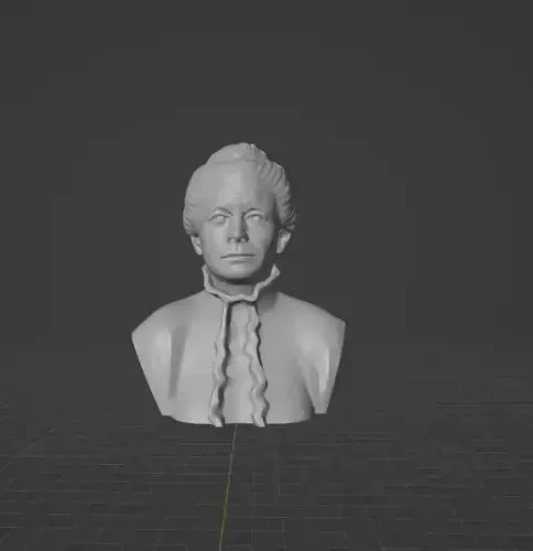 Selma Lagerlof 3D print model