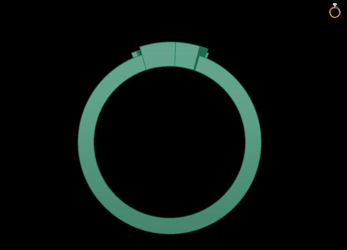 Rings LV 3D print model_1