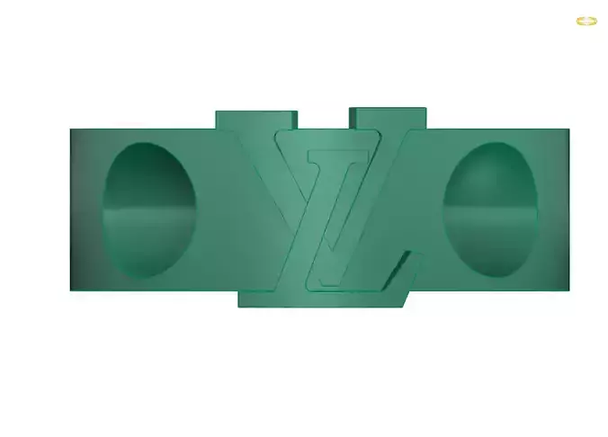 Rings LV 3D print model Rings LV 3D print model