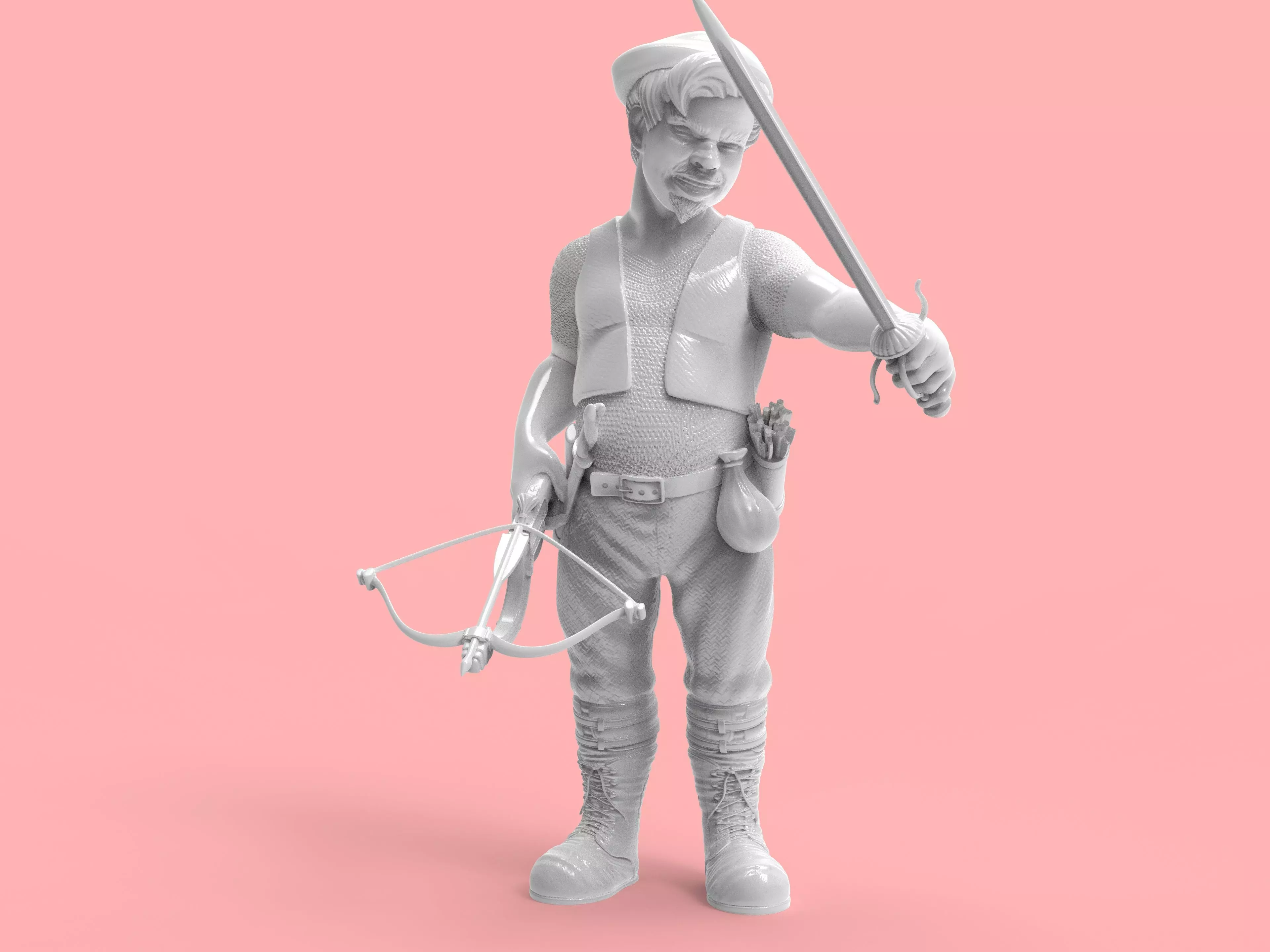 Halfling Rogue - Regis 3D print model_0