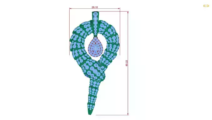 pendant Snack 3D print model