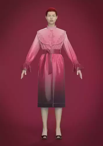 Embroidered trench coat women