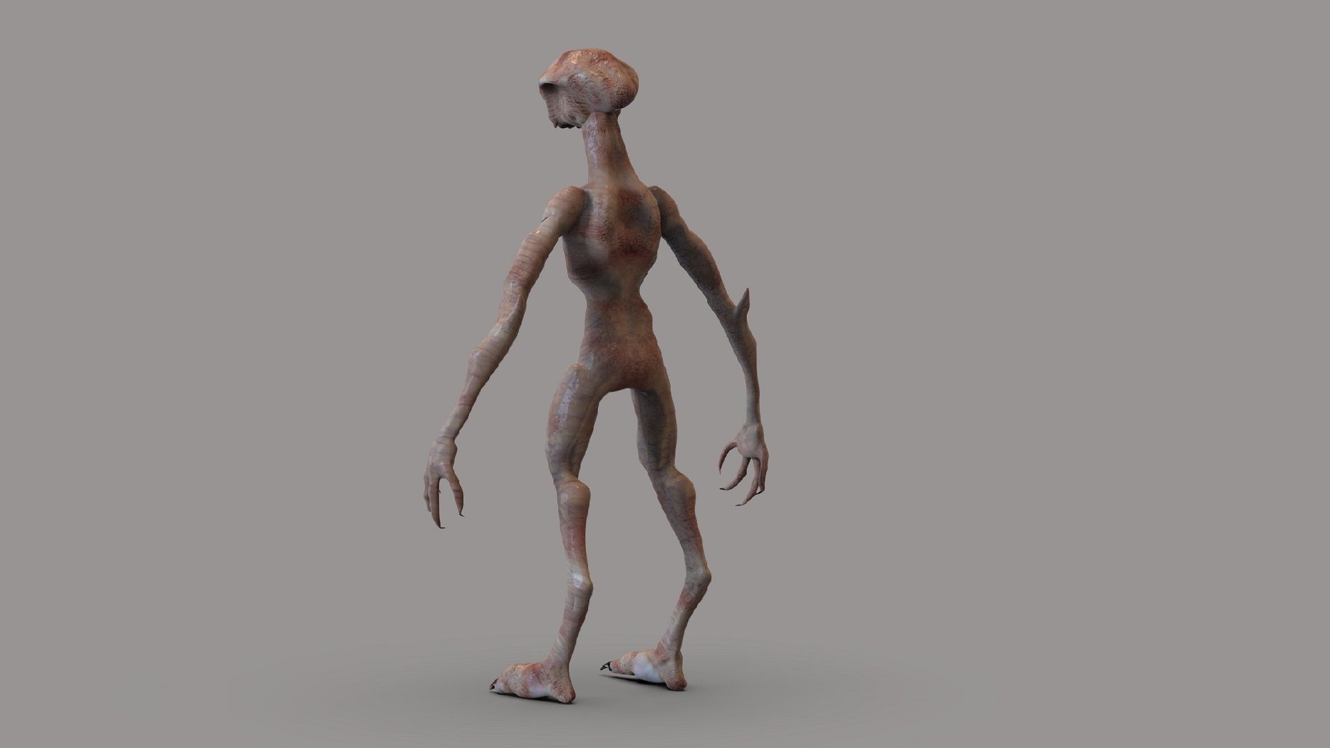 Fantasy Creature Low-poly 3D model_4