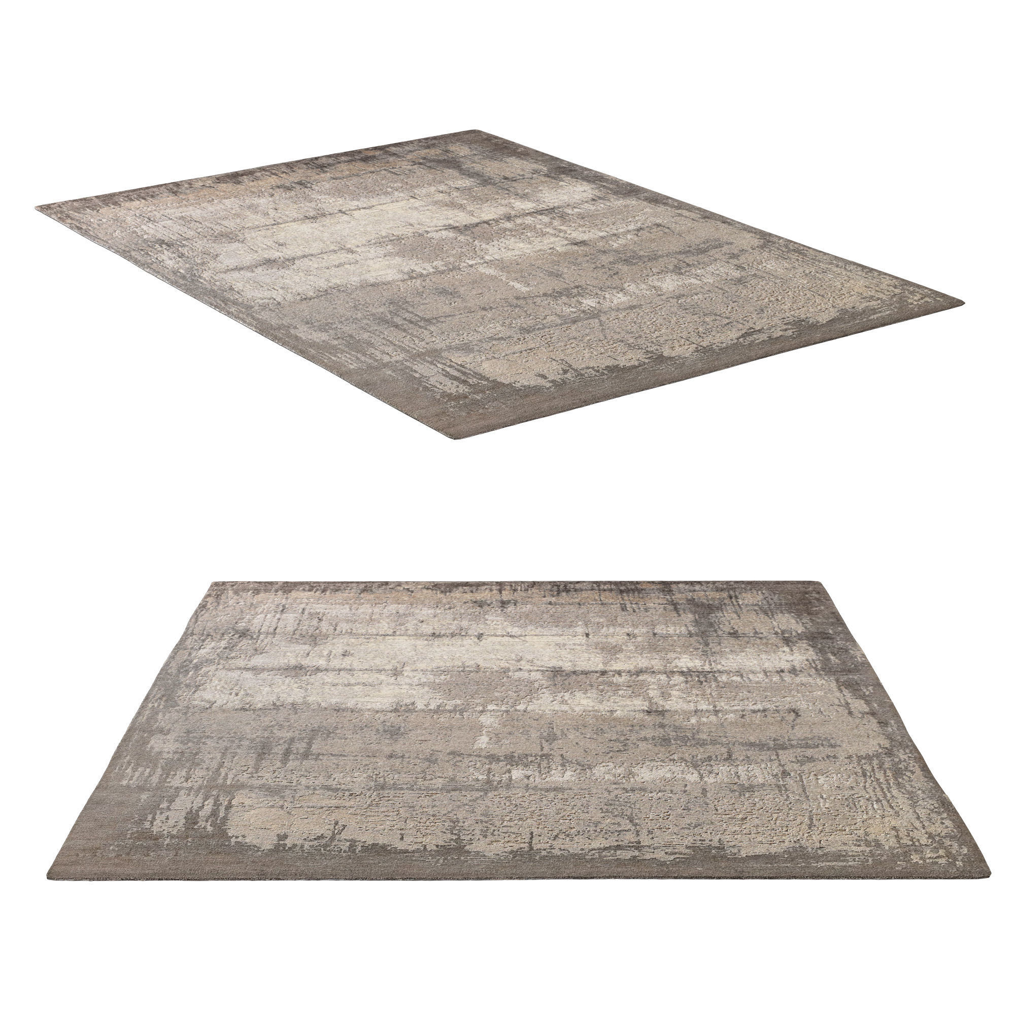 SORAYA HAND-KNOTTED RUG 3D model | CGTrader