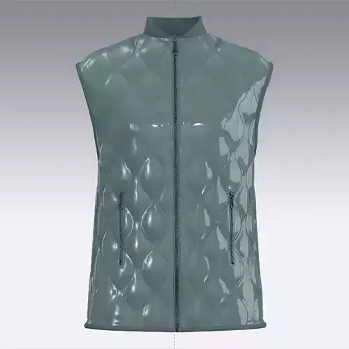 Quilted gilet women 3DClo Marvelous Model Design Garment