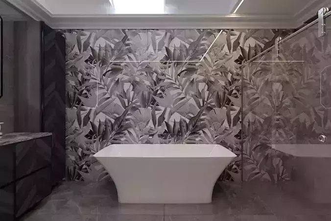 Modern classic bathroom 