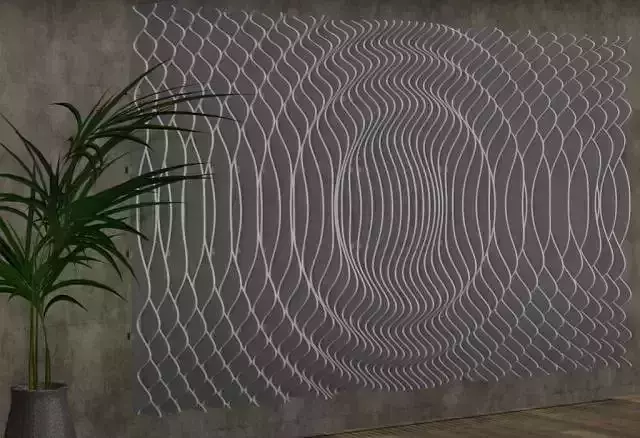 Silentmax3D acoustic panel 400x244x24 cm