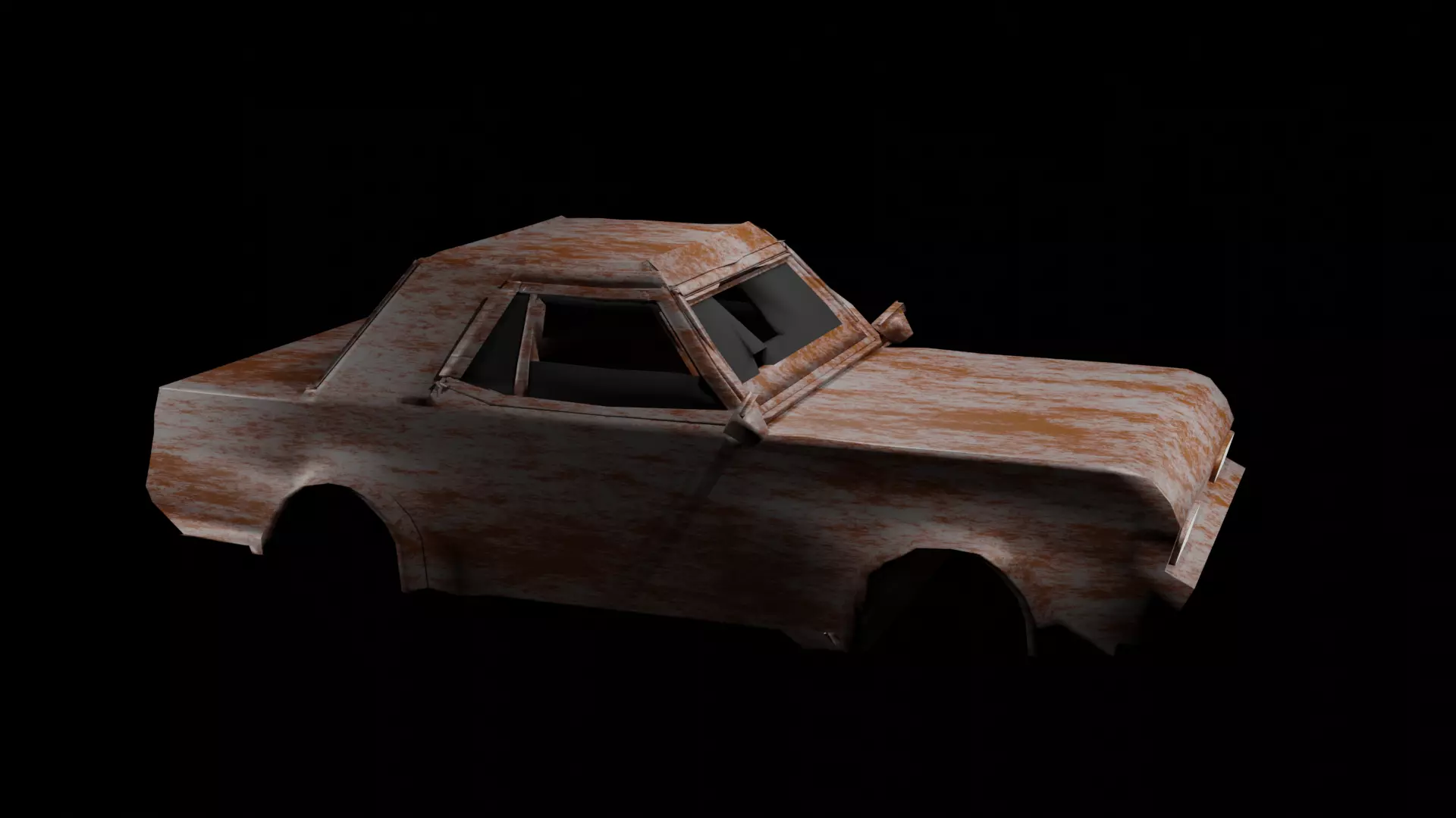 Procedural Extreme Rusty Metal Free 3D model