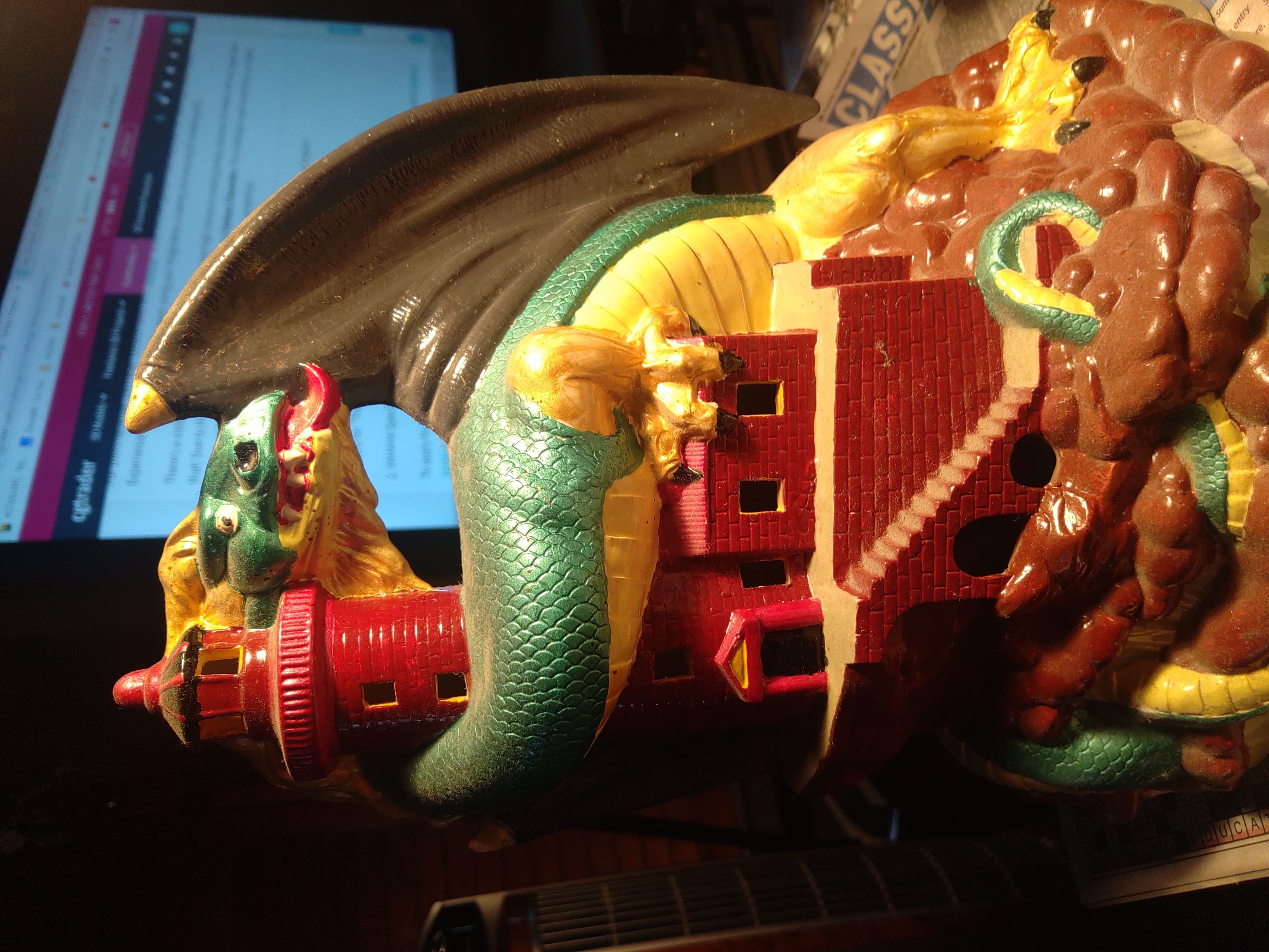 3d dragon toy Free 3D model_1