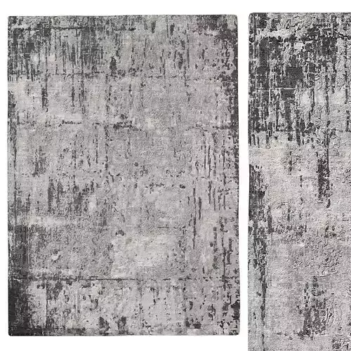 BRUSHSTROKE HAND-KNOTTED RUG