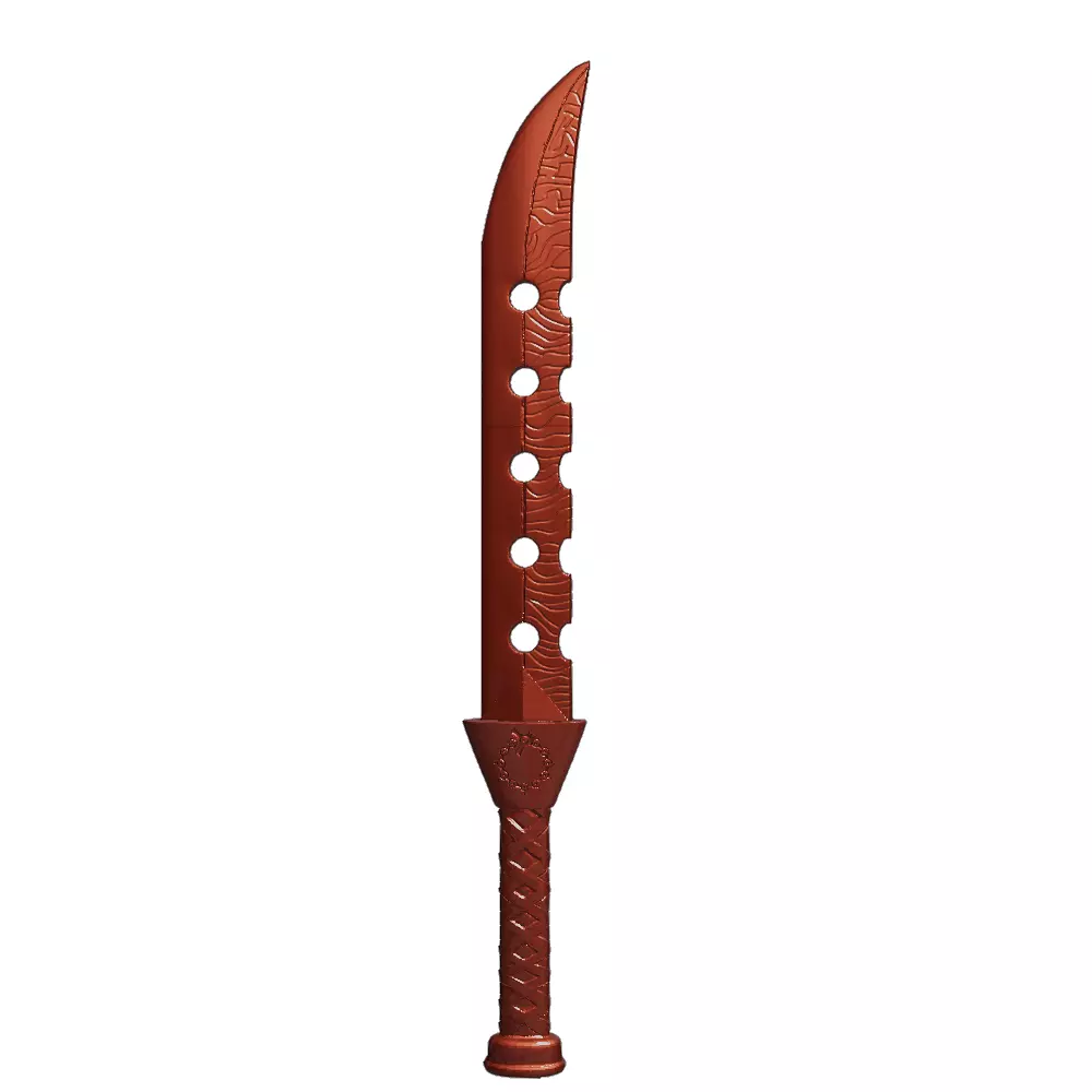 LostVayne plastic sword 3D print model