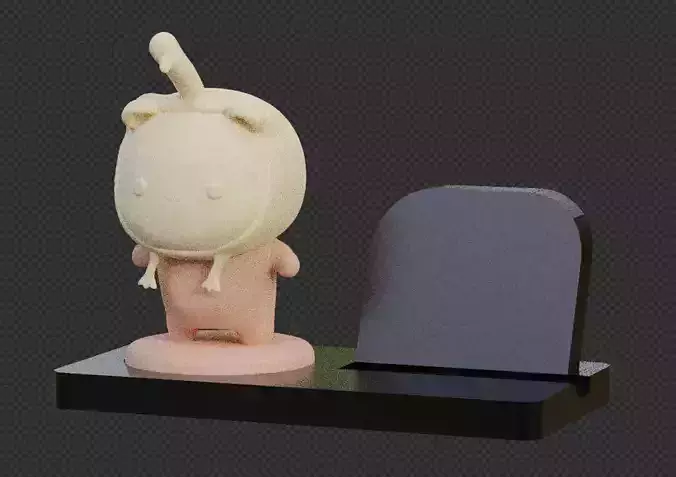 cuddly bear 3D print model