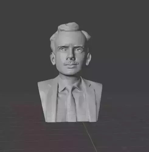 Paul Dirac 3D print model