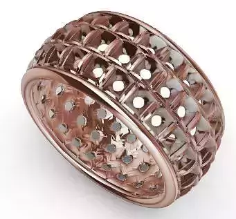 Patterned Ring 3D model Texture Texture