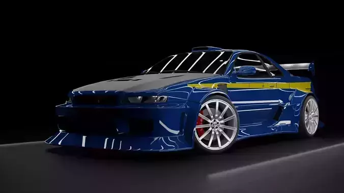 Nissan Skyline R34 NFSU2 Rigged
